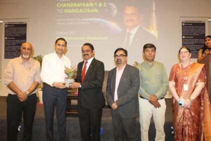 Padma Shri Dr Mylswamy Annadurai Interacts with Students at Echelon Institute of Technology; ISRO-IIRS Outreach Centre Inaugurated